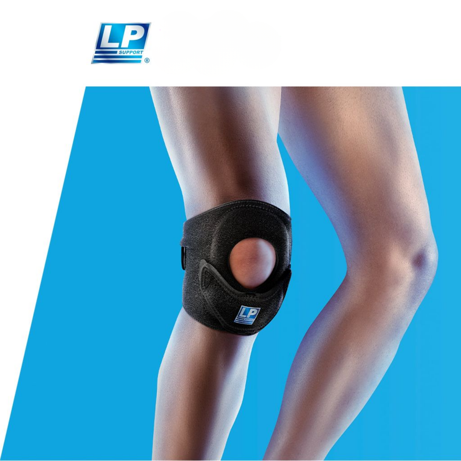  ĐAI GỐI CHỮ V KHOÁ BÁNH CHÈ LP 791CN (FREESIZE) - ĐEN 