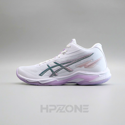  GIÀY ASICS NETBURNER BALLISTIC FF MT 4 - TRẮNG TÍM NHẠT 