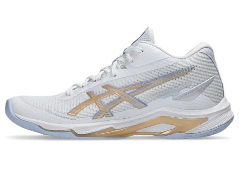  GIÀY ASICS NETBURNER BALLISTIC FF MT 4 - TRẮNG TÍM 