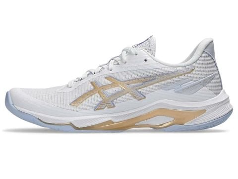  GIÀY ASICS NETBURNER BALLISTIC FF 4 - TRẮNG TÍM 