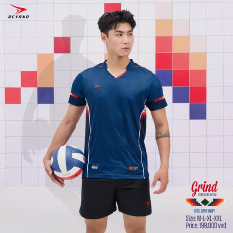  ĐỒNG PHỤC NAM BEYONO GRIND - XANH NAVY 