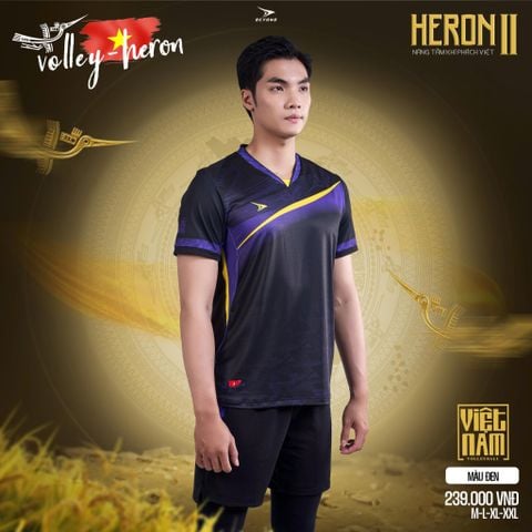  ĐỒNG PHỤC NAM BEYONO HERON 2 - ĐEN 