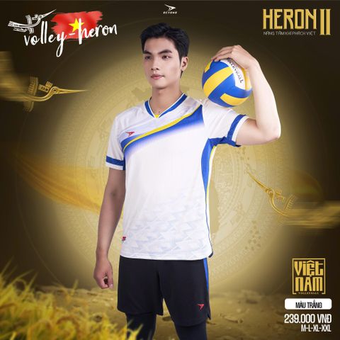  ĐỒNG PHỤC NAM BEYONO HERON 2 - TRẮNG 