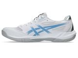  GIÀY NỮ ASICS GEL ROCKET 12 - TRẮNG XANH BẠC 