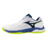  GIÀY MIZUNO WAVE FANG 2 - TRẮNG XANH DẠ 