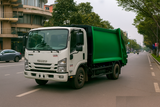 Xe cuốn ép rác 6 khối isuzu