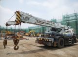Bán Cẩu lốp 25 tấn Kato KR-25H-V6 đời 2007 cũ nhập Nhật