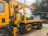 xe cứu hộ 3 chức năng Howo gắn cẩu sàn trượt càng kéo