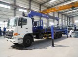 Cẩu 8 tấn 7 khúc vươn 25m DY SS2037 Gắn Hino FM8JW7A