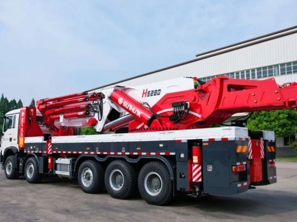 Phân tích thông số cẩu Sunhunk 60 tấn