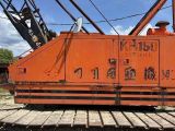 Mặt bên Cẩu bánh xích Hitachi KH150-3 40 tấn nhập Nhật đời 1988