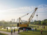 Giá cẩu xích 85 tấn