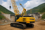 Cẩu bánh xích 65 tấn XGC65