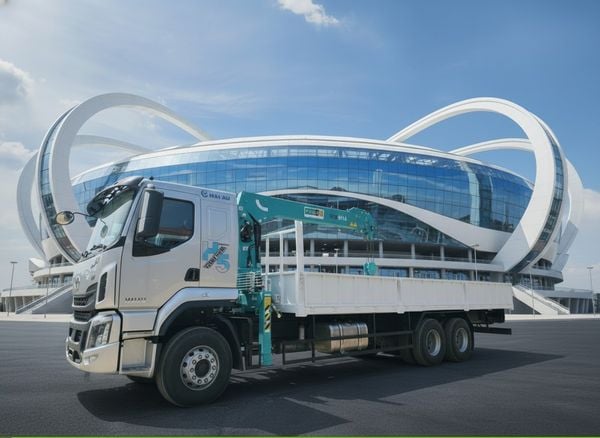 Xe Chenglong 3 Chân Cẩu Hyundai 5 Tấn