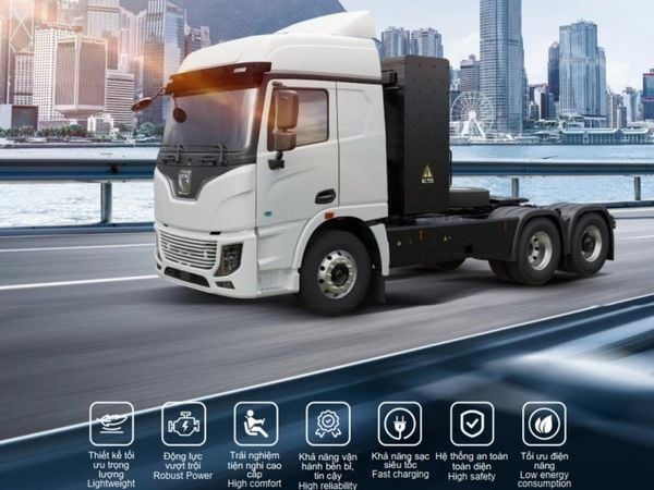 Công suất của đầu kéo điện XCMG EX700S