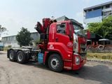 Đầu Kéo Gắn Cẩu 12 Tấn Palfinger PK32080C – Isuzu Giga 6x4