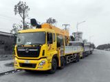 Xe Dongfeng L315 gắn cẩu Soosan SCS1516S chiều cao 25m