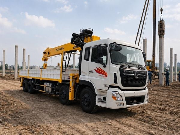 Xe Dongfeng L315 gắn cẩu Soosan SCS1516S giá bao nhiêu?