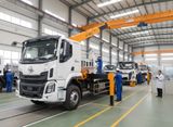 Xe cẩu tự hành Cẩu Soosan SCS867 8T Chenglong – Cần 7 Khúc 25m