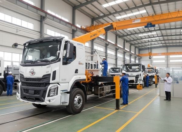 Cẩu Soosan SCS867 8T Chenglong – Cần 7 Khúc 25m | Vietnhatcorp