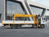 Xe cẩu 15 tấn Soosan trên nền FAW 8x4