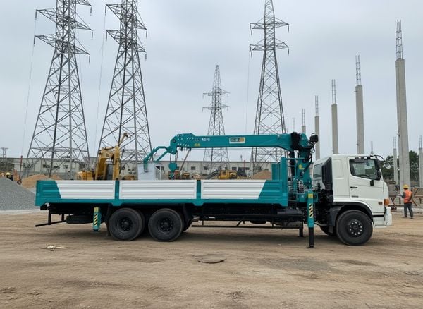 Xe Hino FM8JW7A gắn cẩu Hyundai Everdigm 8 tấn HLC8016