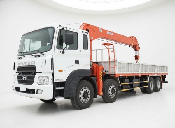 Xe Hyundai HD320 2012 Cẩu Kanglim KS5206 15 Tấn Cũ