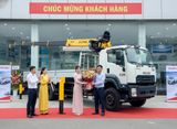 Xe tải gắn cẩu 8 tấn Soosan SCS746L nền xe Isuzu FVM