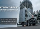 Cẩu địa hình 45 tấn KOBELCO RK450 - Spectification