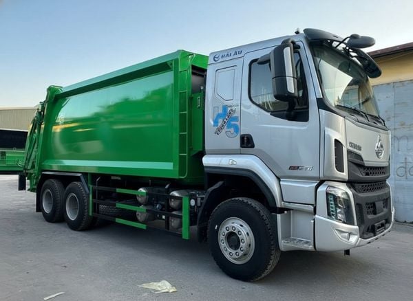 Chenglong cuốn ép rác 22 khối