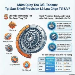 Mâm quay toa tadano 3-5 tấn