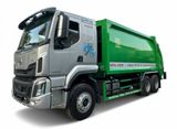 Chenglong cuốn ép rác 22 khối màu xanh môi trường, sẵn sàng phục vụ các dự án vệ sinh quy mô lớn.