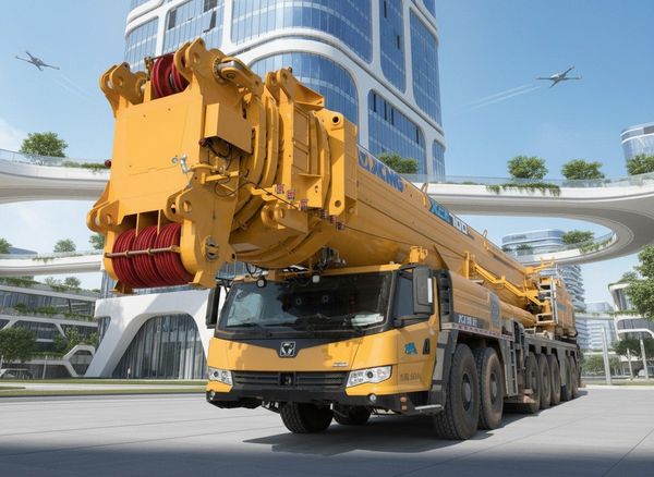 Cẩu lốp 700 tấn XCMG