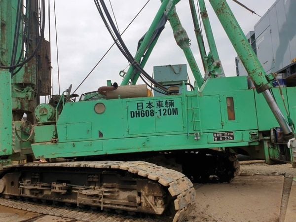 Khoan Xi Măng Đất Nippon Sharyo DH608-120M đời 1991