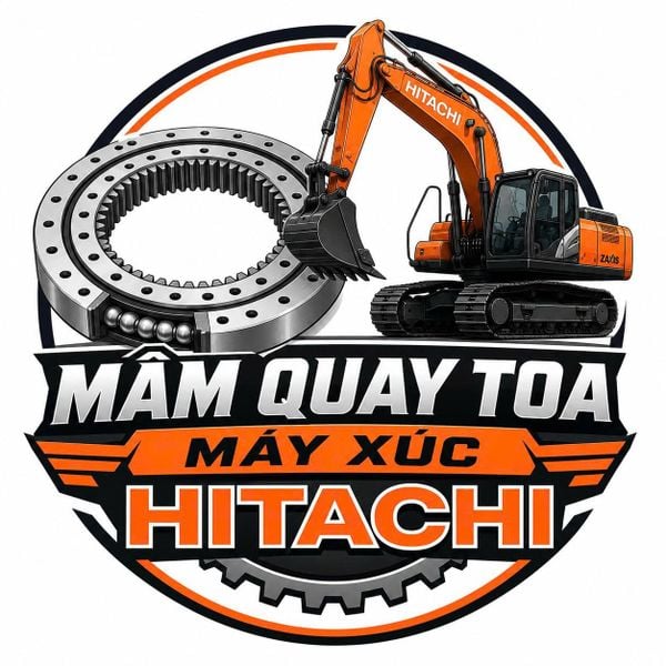 Mâm quay toa (vòng răng swing bearing) Hitachi