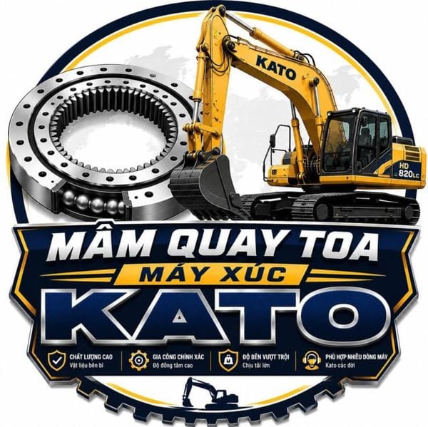 Mâm quay toa máy xúc Kato