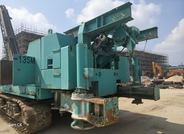 Máy khoanxi măng đất cũ NIPPON SHARYO DH658-135M đời 1995 Nhật Bản