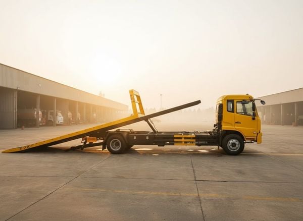 Xe cứu hộ sàn trượt càng kéo Dongfeng 2026