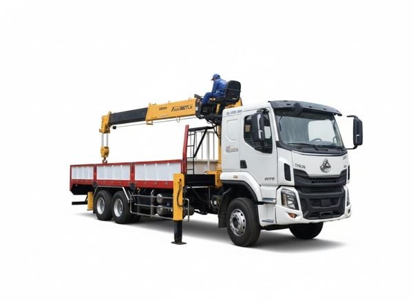 Cẩu Soosan SCS867 8T Chenglong – Cần 7 Khúc 25m | Vietnhatcorp
