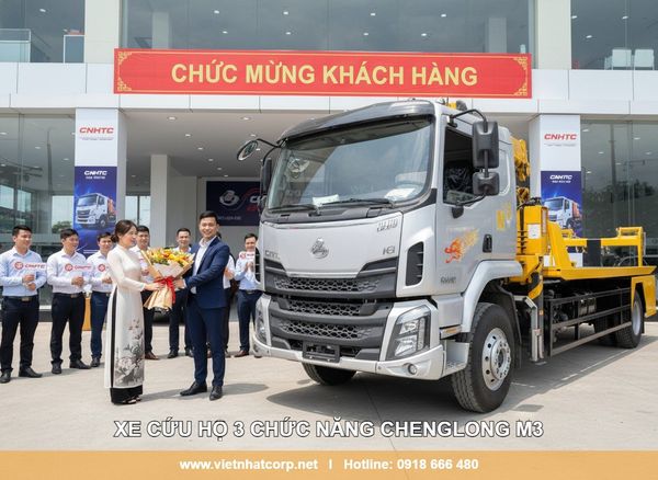 Xe cứu hộ 3 chức năng Chenglong M3