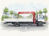 Thông số Xe Cẩu Tự Hành 3 Tấn Unic