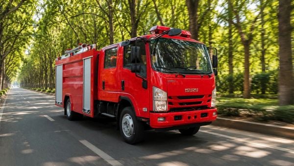 Xe Chữa Cháy Isuzu 4 Khối Cabin Đôi – Nhập Khẩu 2026