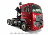 Đầu kéo gắn cẩu Palfinger 8 tấn PK18500
