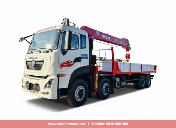 Xe Dongfeng gắn cẩu Z-Ton Atom1205 12 tắn