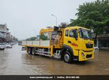 Xe Dongfeng Hoàng Huy gắn cẩu Soosan 8 tấn SCS746L