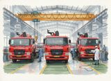 Cẩu robot Palfinger gắn Hyundai HD320