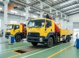 Xe Isuzu FVZ gắn Cẩu Gấp Palfinger PK18500