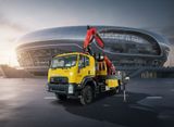 Xe Isuzu FVZ gắn Cẩu Gấp 8 tấn Palfinger PK18500