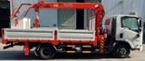 Xe tải Isuzu NPR85 gắn cẩu kèm rổ nâng người 3 tấn TKS-314V