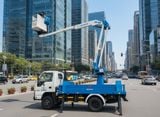 Xe nâng 14m Socage Isuzu
